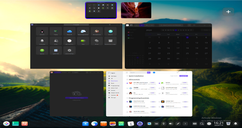 Deepin Desktop 25 Alpha Bootable USB | Live & Installer | 64-Bit UEFI/Legacy