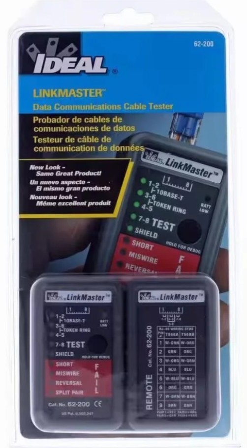 LinkMaster UTP/STP Wiremapper and Tester