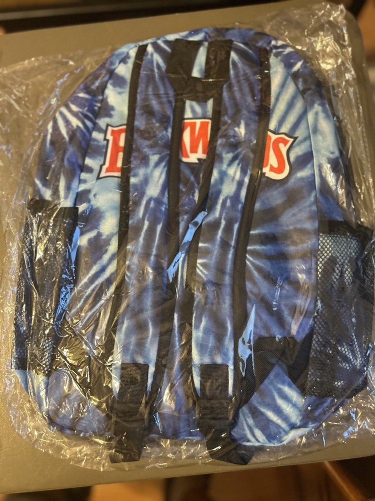 Backwoods Backpack Blue & White Tie Dye New