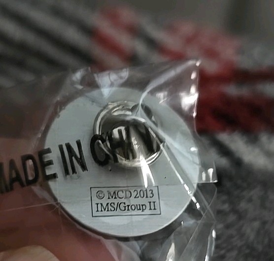 McDonald's Lapel Pin 2013 On Time Unopened