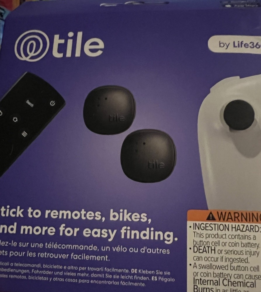 Tile Sticker - Black - 2-Pack By Life360