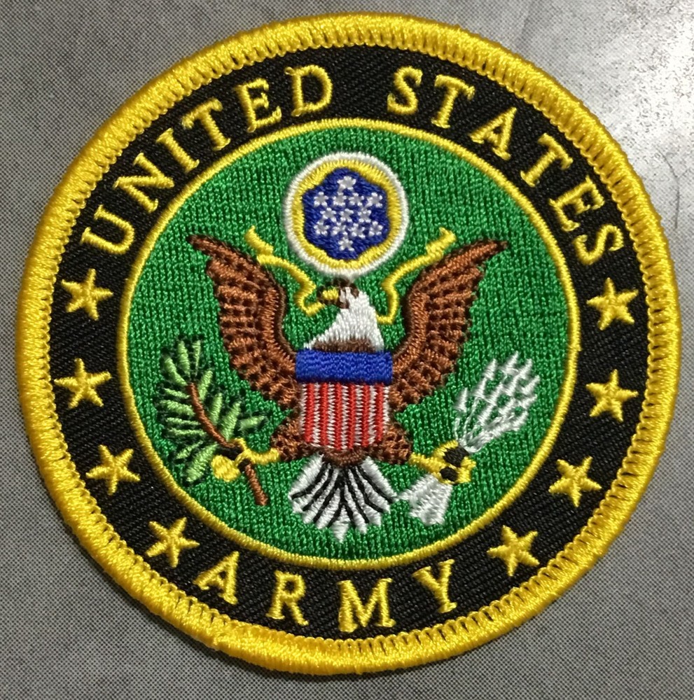 United States Army emblem 3" patch