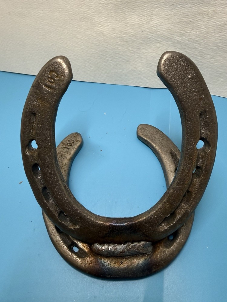 Repurposed Metal Horseshoes For Decorative/ Functional Use.