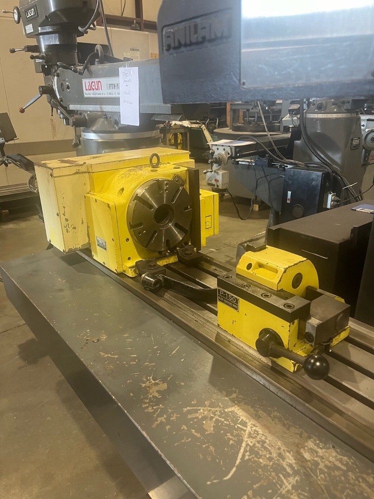 Nikken 4th Axis CNC-200 BTA Rotary Table  w / Cable