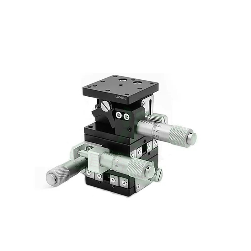 XYZ Axis Displacement Platform Three-axis Manual Fine-tuning Lifting Table