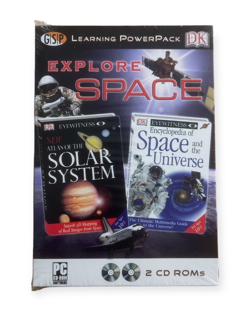 DK Explore Space Learning Powerpack Old Version/ Windows 95/98/2000/ME/XP