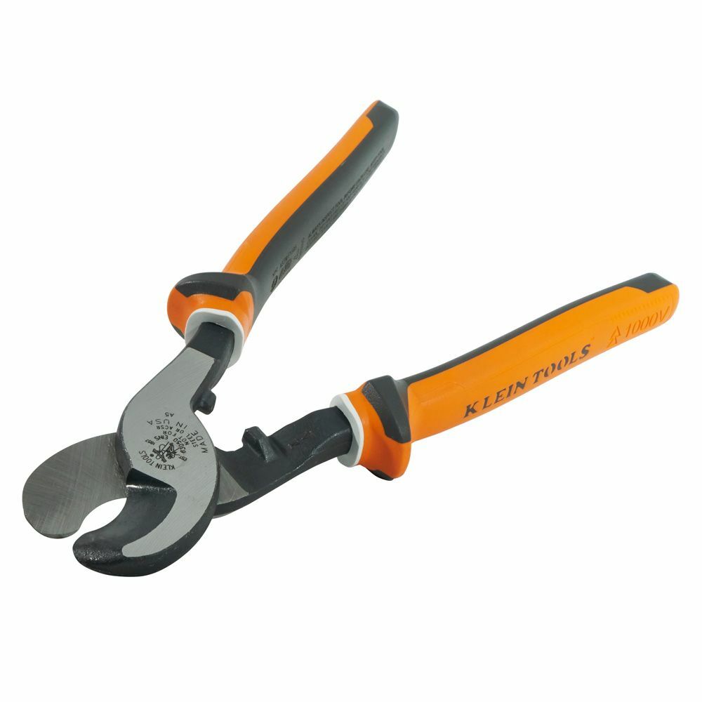 Klein Tools 63050-EINS Electricians Cable Cutter, Insulated, High-Leverage