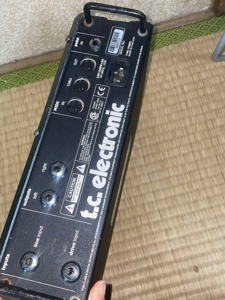 TC Electronic Nova System Guitar Multi Effects Processor Pedalboard Tested Japan
