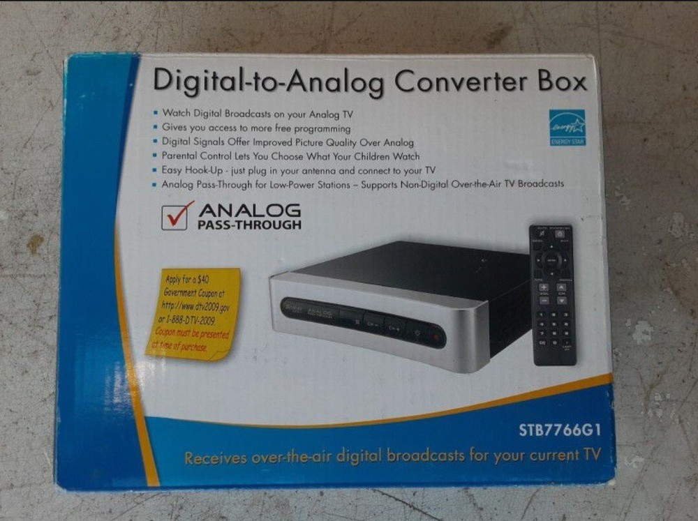 RCA Digital To Analog Converter Box