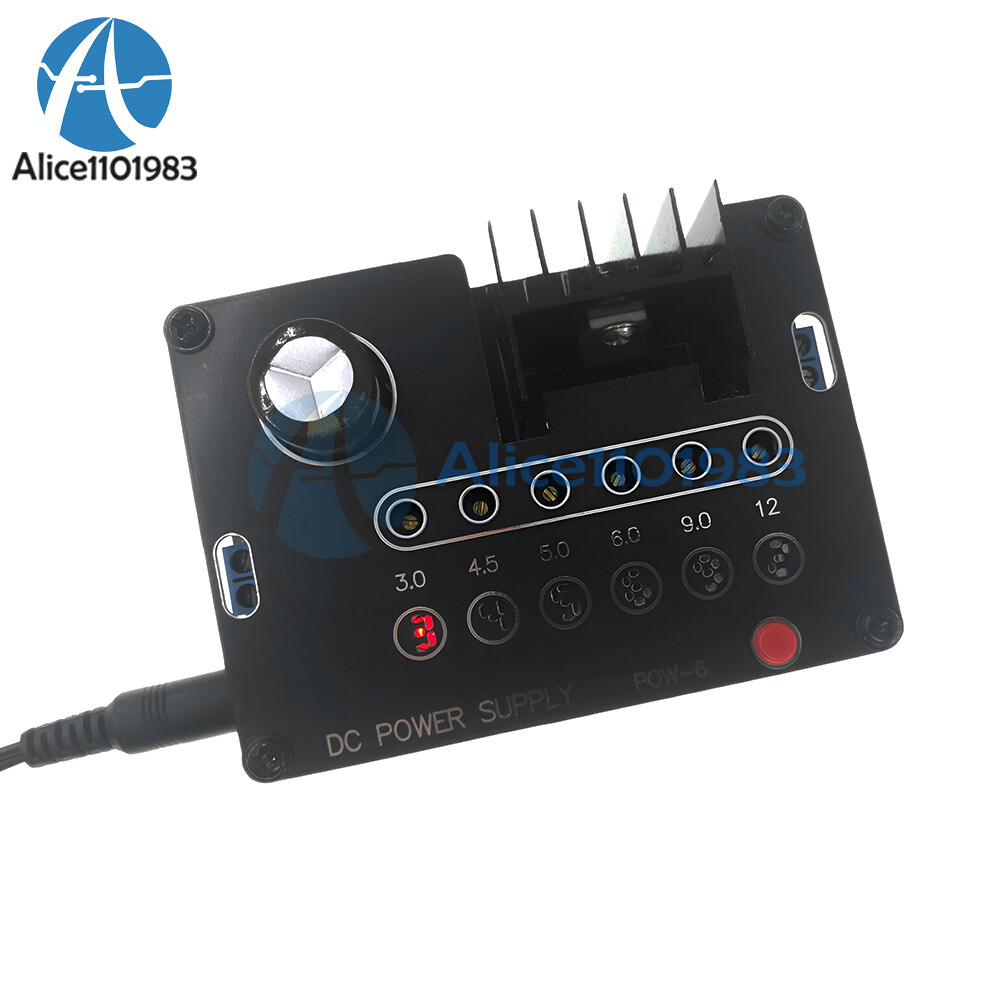 Adjustable CNC Regulated Power Supply DIY Kit for Electronic Soldering Practice