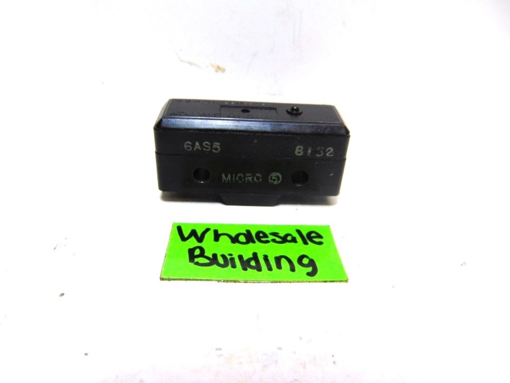 MICROSWITCH LIMIT SWITCH 6AS5 15A 125 250 480VAC