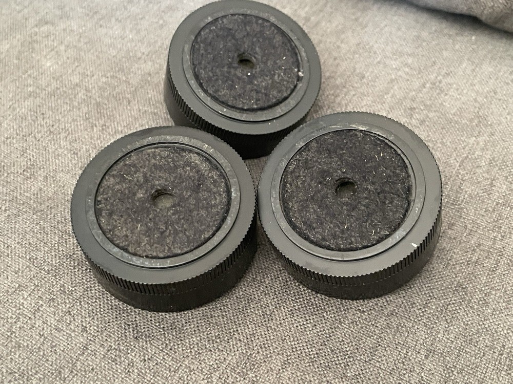 Denon Turntable Insulator Feet. As Is.