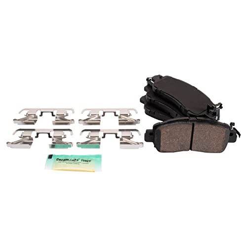Front Brake Pad and Rotor Set Ceramic G Coated BKA48105 Performance Ceramic