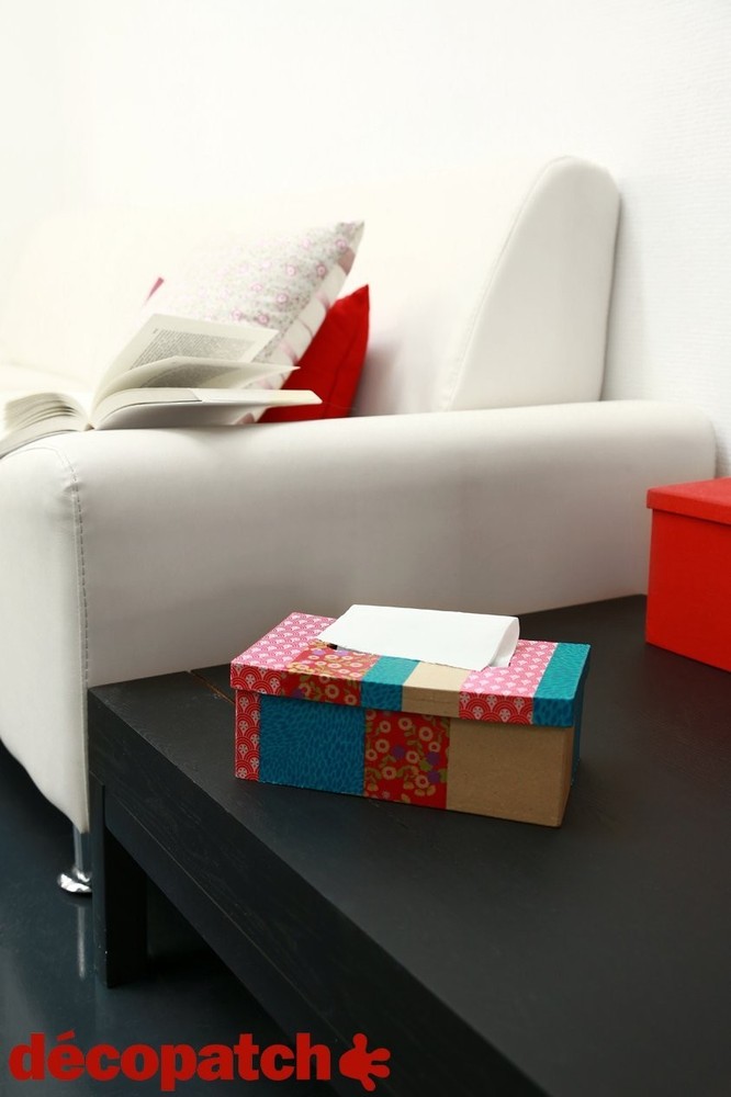 Decopatch Papier-Mache - 5 x 9 x 3 - Napkin Box