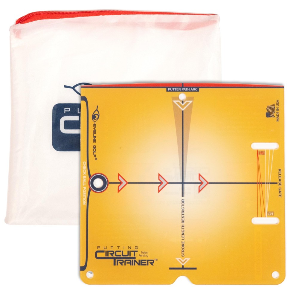 EyeLine Golf Putting Mirror Circuit Trainer, Portable Alignment Training Aids