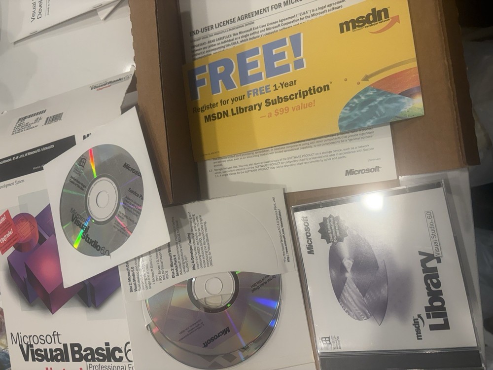 Microsoft Visual Basic 6.0 Professional 6 Upgrade