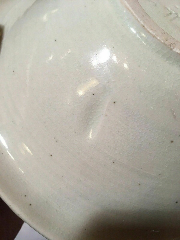 Ceramic Pottery Heart Decorated 1997 Russelli Signed