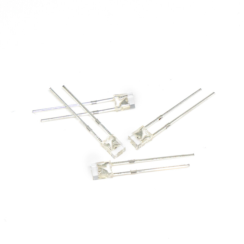 50pcs Blue 2*3*4mm Rectangular LEDs Lamp Emitting Diode