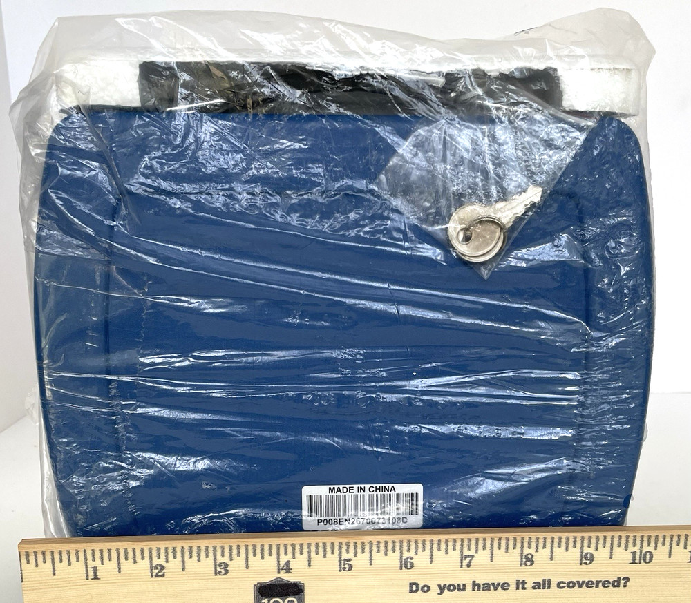 SentrySafe Digital Lock Box P008E Portable Security Tether Cable Keys NEW