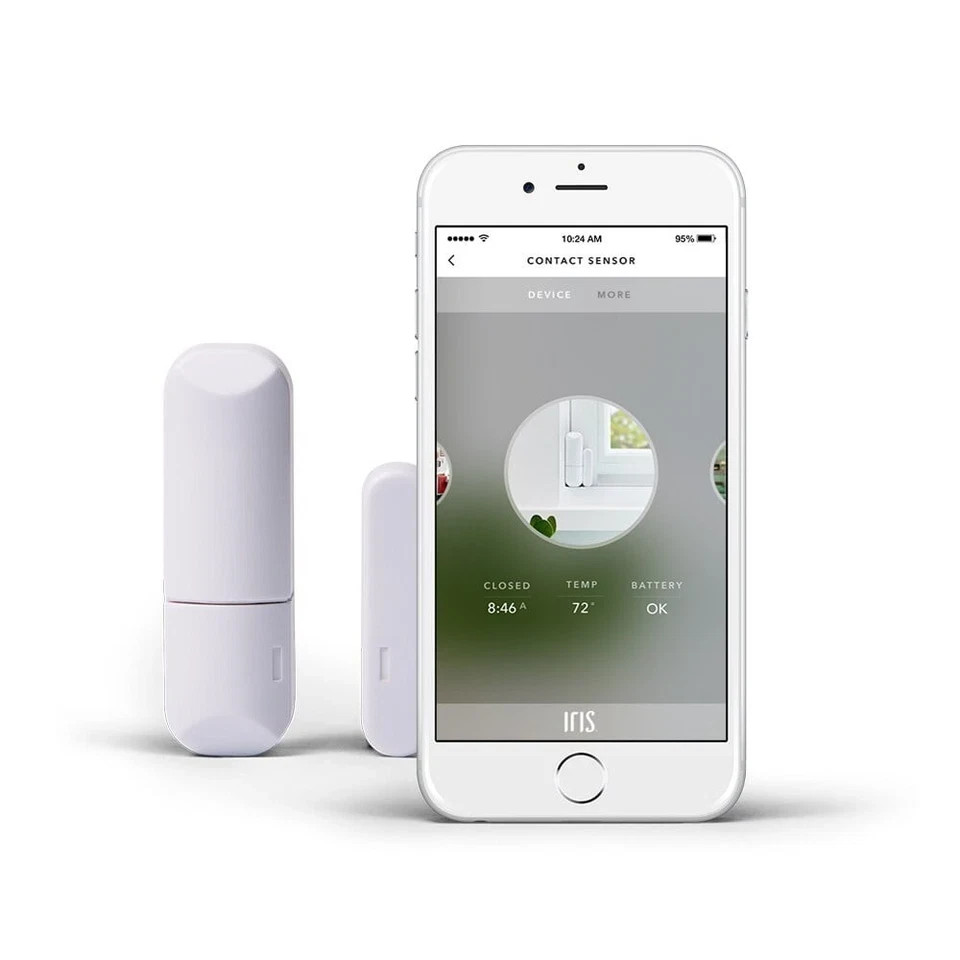 Iris 3320-L CONTACT SENSOR for Indoor Wireless Home Security System