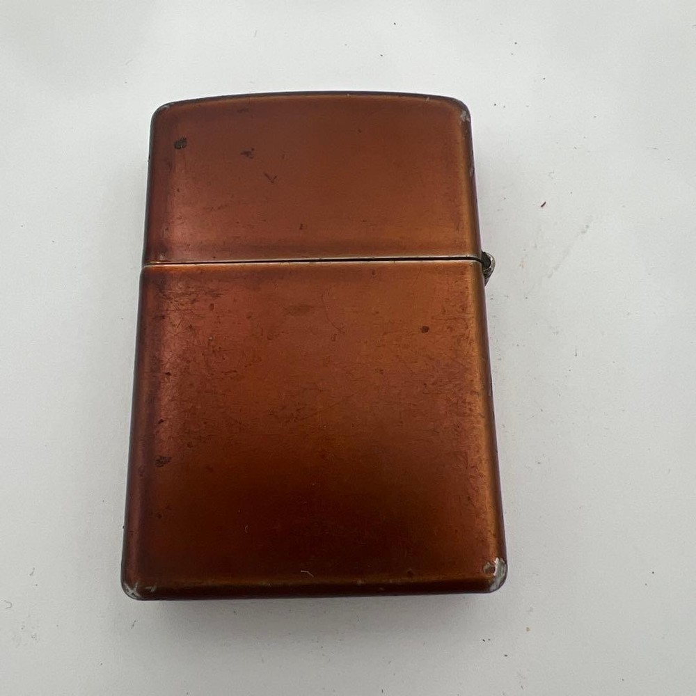 Bronze Bullet Hole Design Zippo Lighter