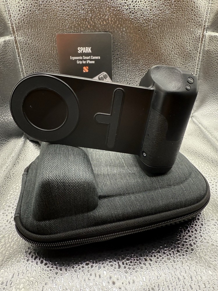 Miops spark camera Grip For iPhone With Case New, No Box