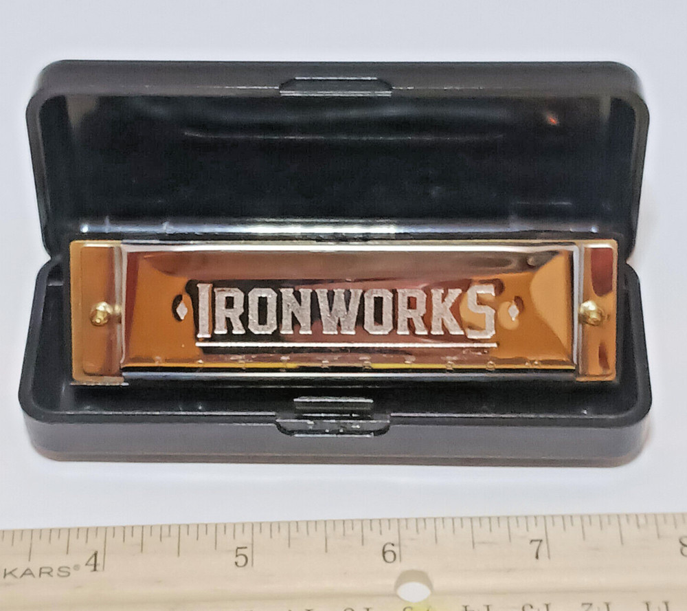 Silver Creek Ironworks Harmonica with Case key Of CC