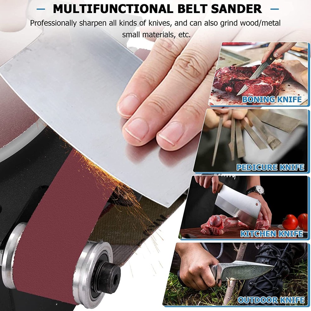 6inch Electric Disc Sander Machine Edge Sharpener Mini Bench Polisher Tools Kits