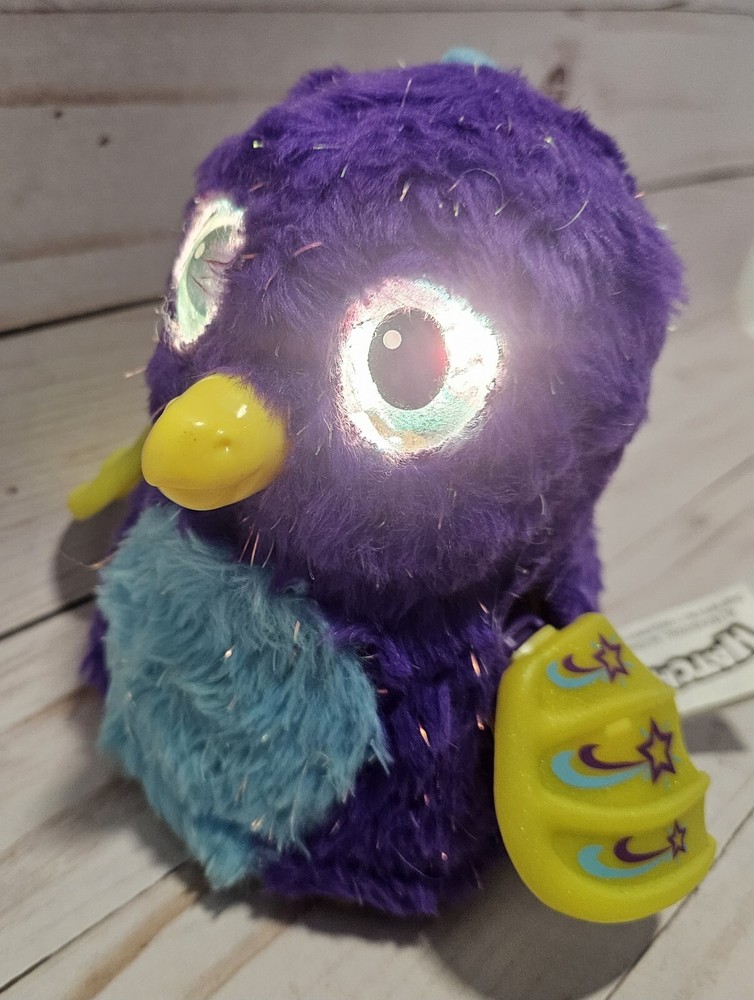 Hatchimals Draggles Purple Electronic Plush Toy Interactive Spin Master Bird