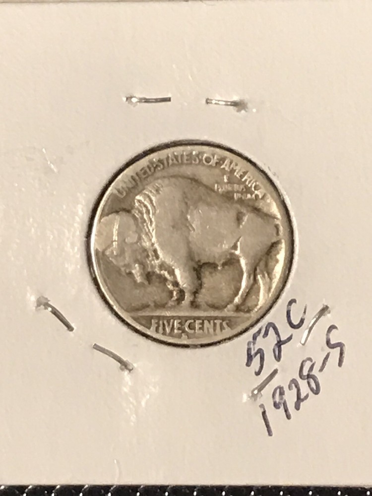 1928-S Buffalo Nickel VG