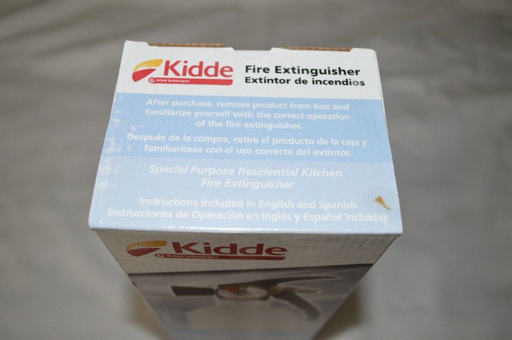KIDDE ~ KITCHEN FIRE EXTINGUISHER ~ EASY MOUNT BRACKET ~ RESSP ~ DRY CHEMICAL