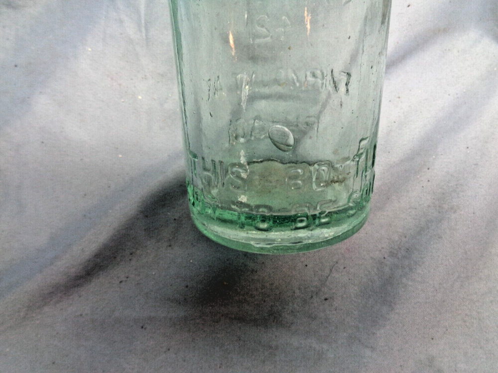 (5) Antique Nice Glass Bottles