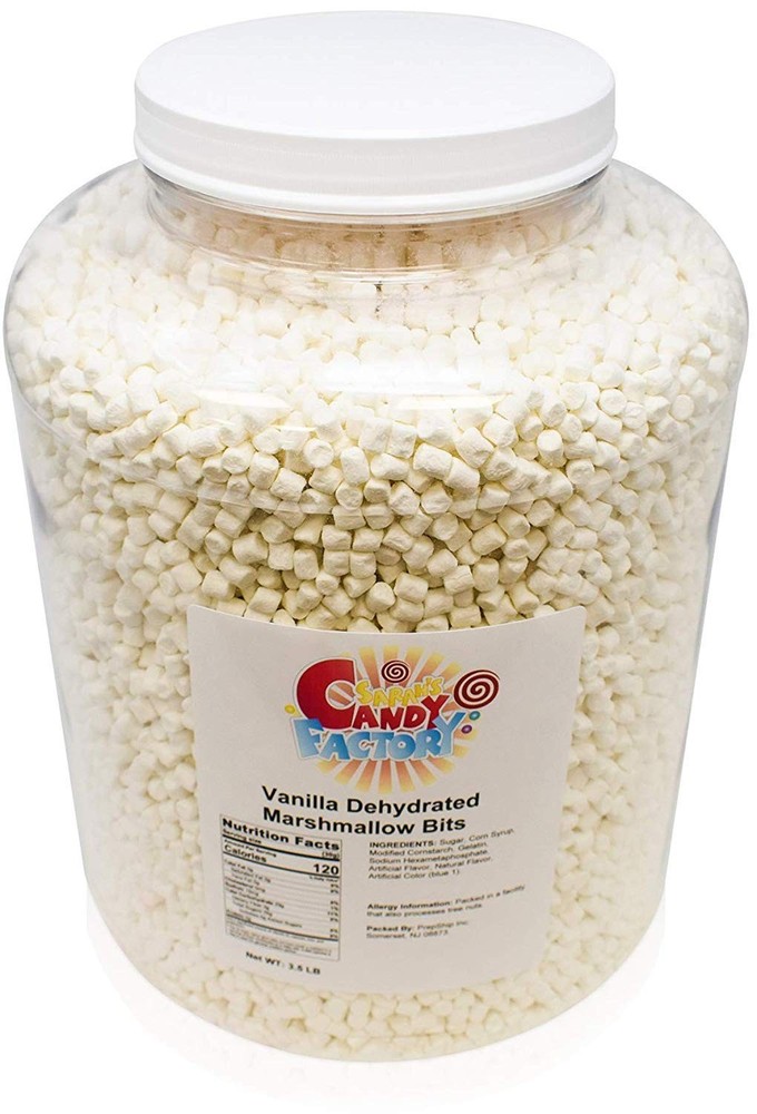 Vanilla Mini Dehydrated Marshmallows for Hot Cocoa - 2.5 Lbs Jar