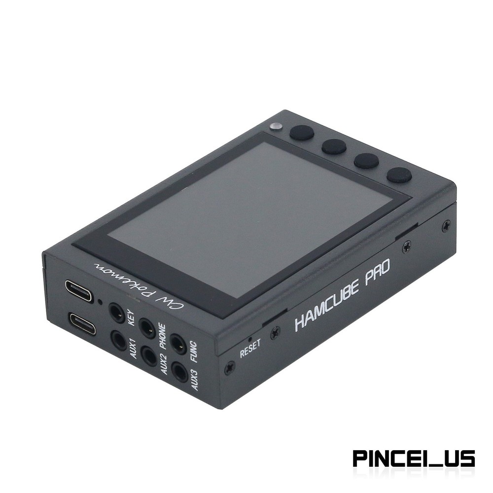 HAMCUBE PRO HAM CW Trainer Morse Code Trainer CN/EN Decoding with Magnetic Base