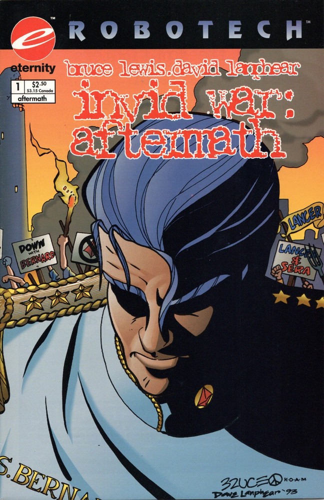 Eternity/Academy - Robotech Invid War Aftermath (1993) - Single Issues