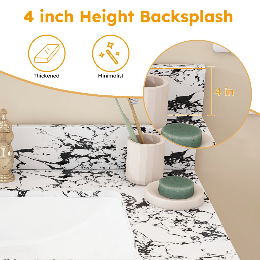 Bathroom Vanity Top W Undermount Ceramic Sink Only Bathroom Vanity Top