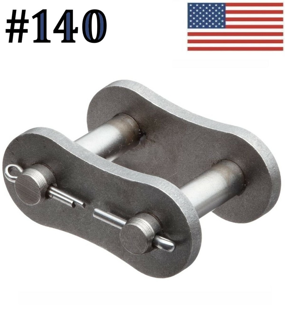 #140 Roller Chain Connecting / Master Link Pack of 2 Same Day Priority Shipping