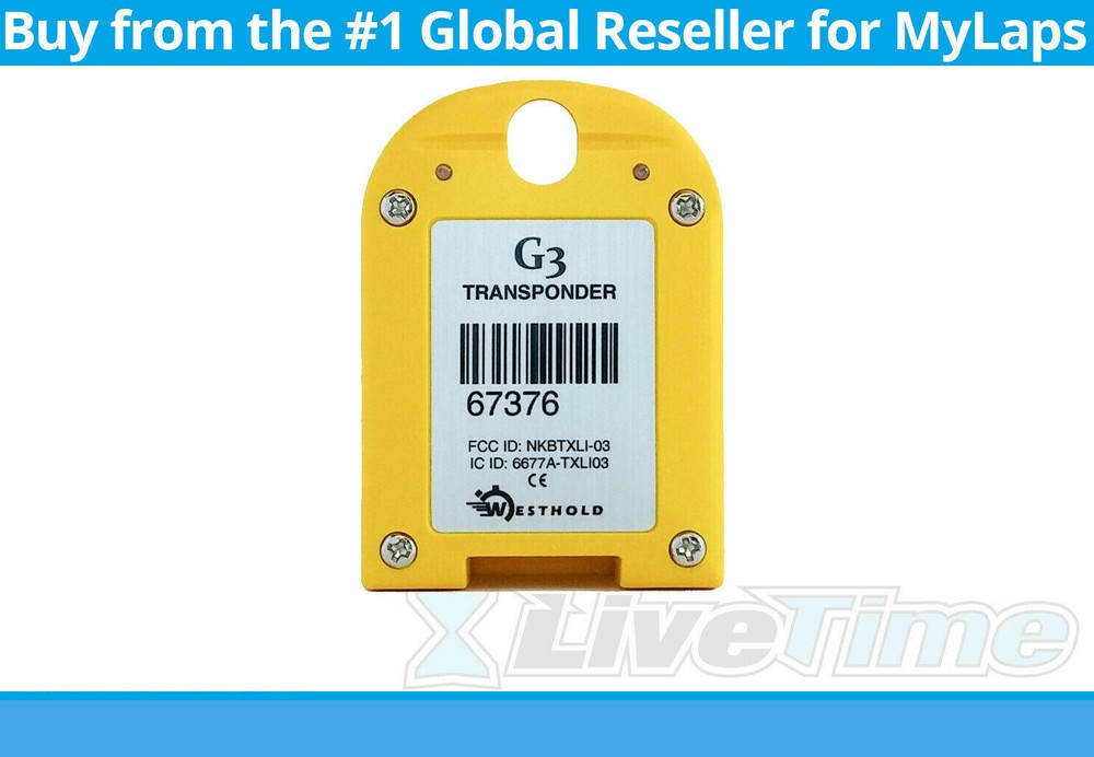 Westhold Rechargeable G3 Transponder (RACEceiver)