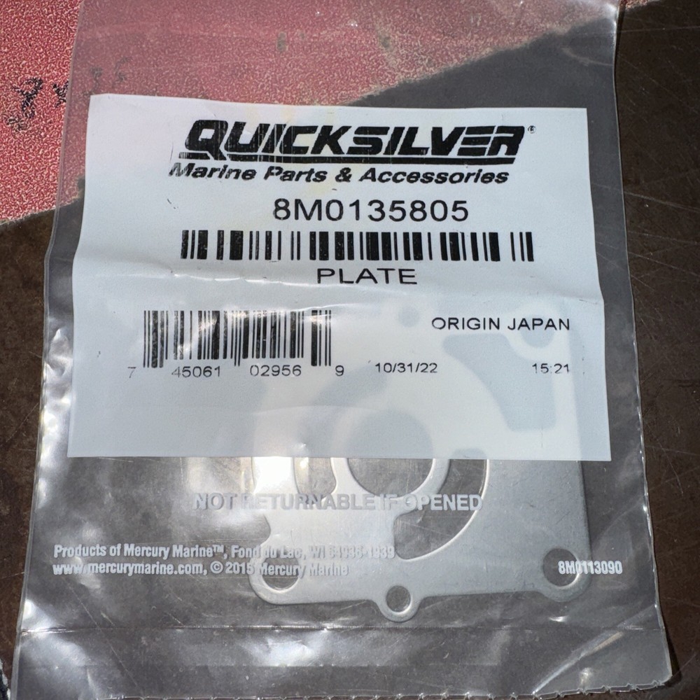 NIP Mercury Quicksilver OEM# 8M0135805