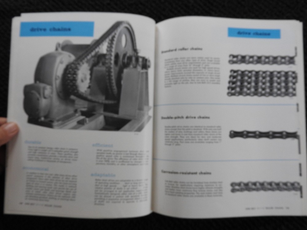 1962 Link-Belt Company Roller Chains & Sprockets Engineering Catalog 160+ pages
