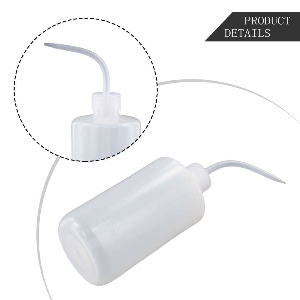 Easy to Use Squeeze Bottle Available in Different Sizes for Versatility