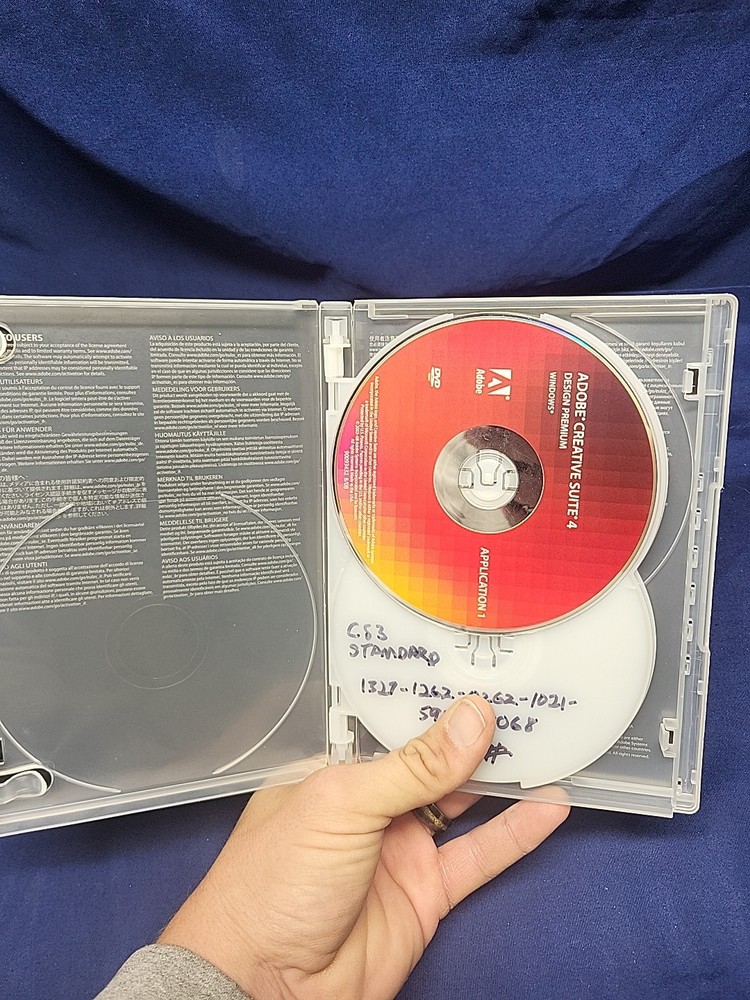 Adobe Creative Suite 4 CS4 Design Premium For Windows Full Retai DVD Version