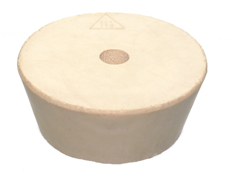 Rubber Stopper- Size 11.5- Drilled