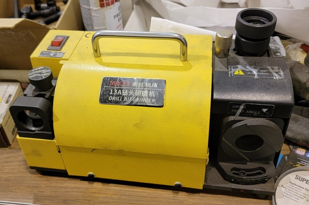 Drill Bits Sharpener Grinder Grinding Machine 2-13mm 100-135 Angle