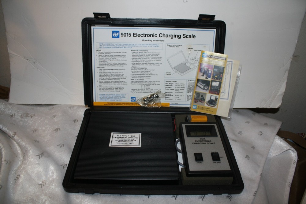 TIF 9015 CRITICAL CHARGE ELECTRONIC SCALE