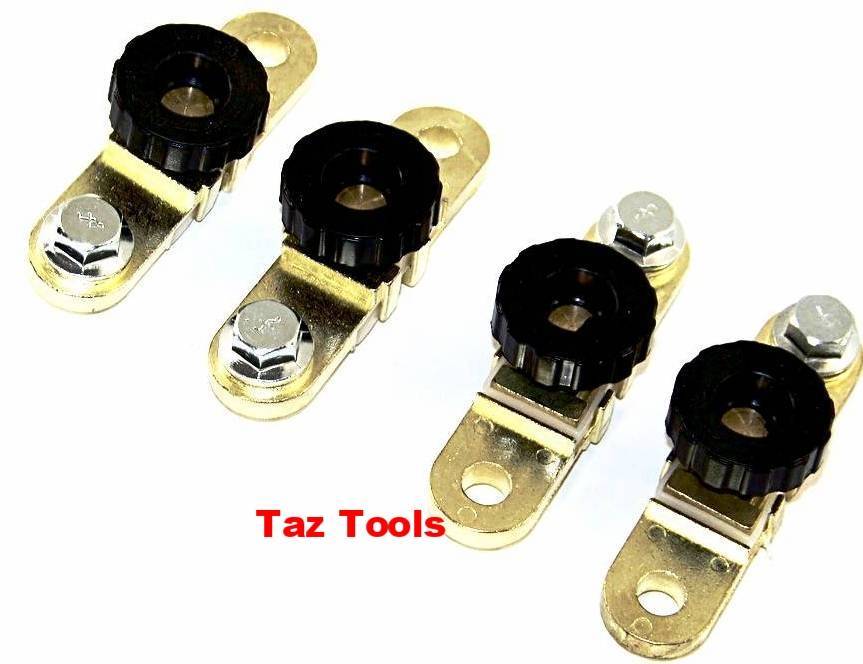 4 pcs Side Post Battery Link Terminal Quick Cut-off Disconnect Kill Shut Switch