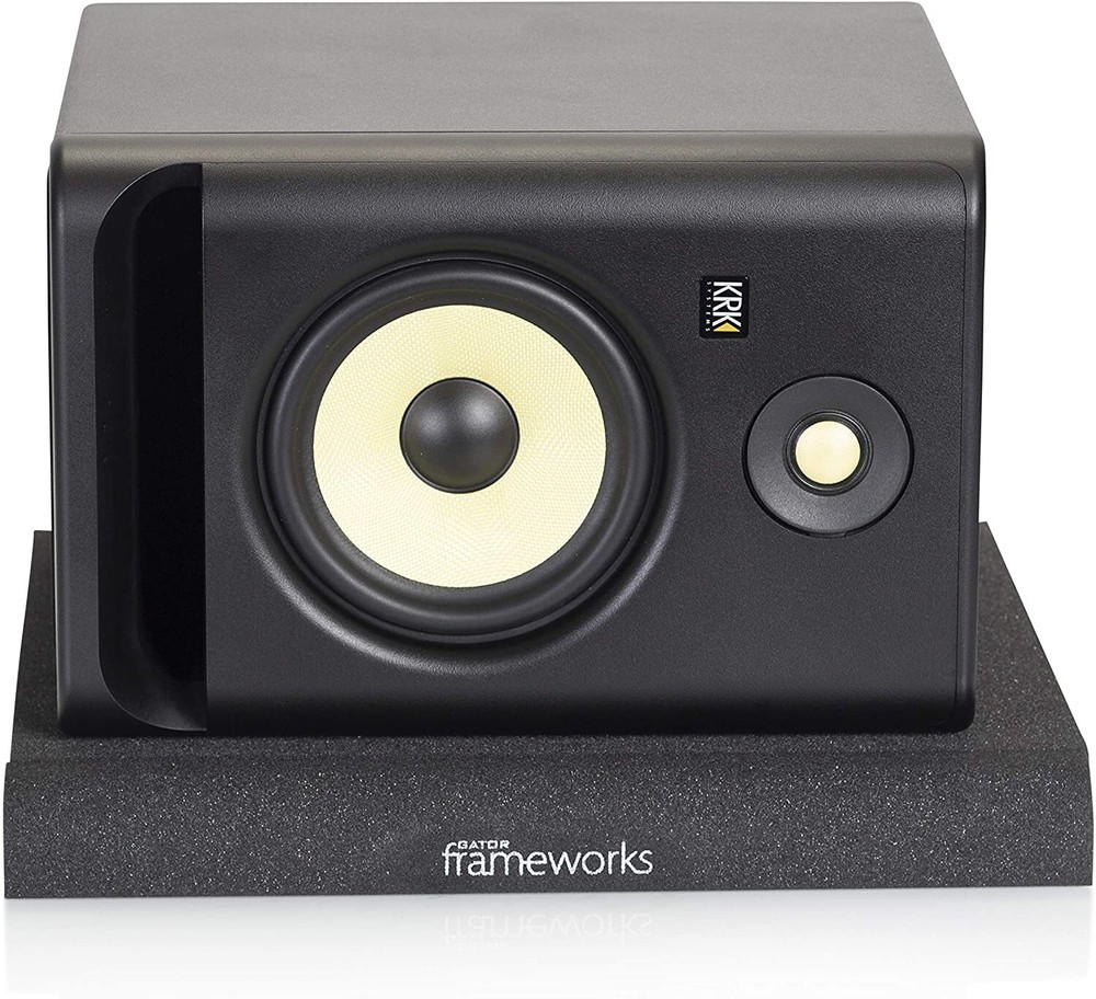 Gator Frameworks Acoustic Foam Isolation Pads for Large Studio Monitors