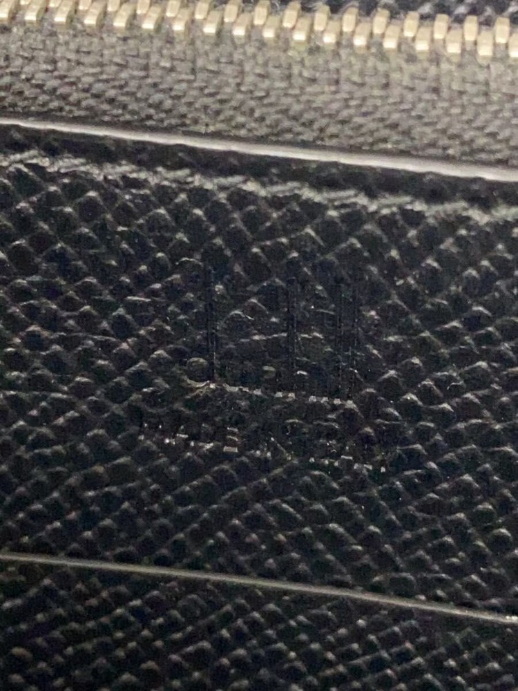 dunhill long wallet BLK men's