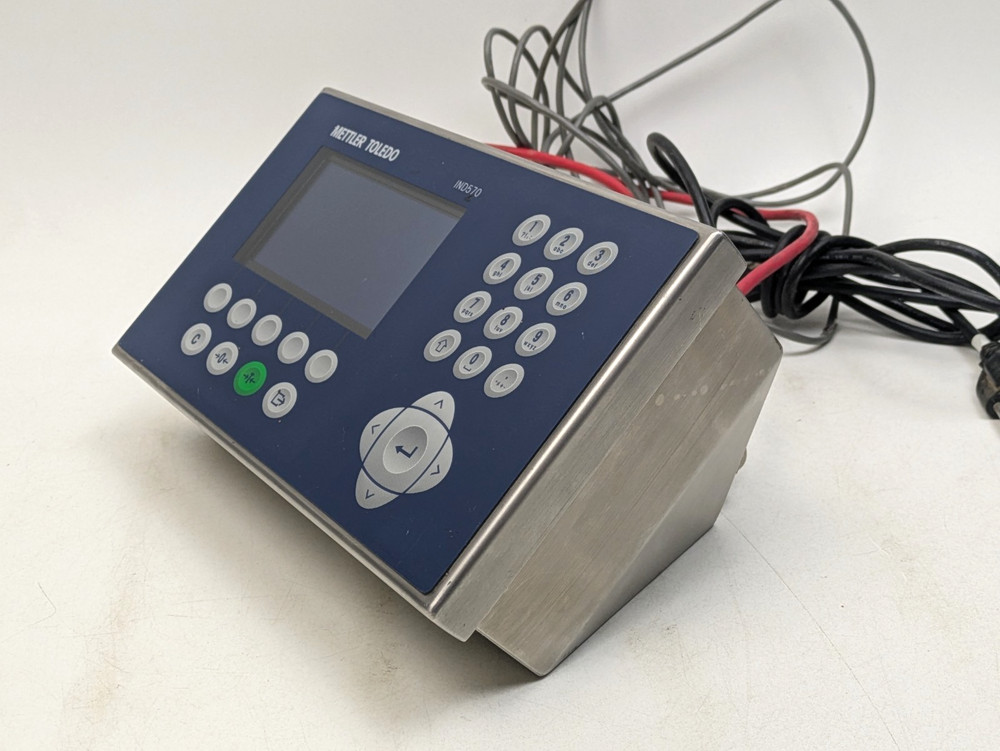 Mettler Toledo IND570 Weighing Terminal Analog Scale Panel POWERS ON ~ UNTESTED