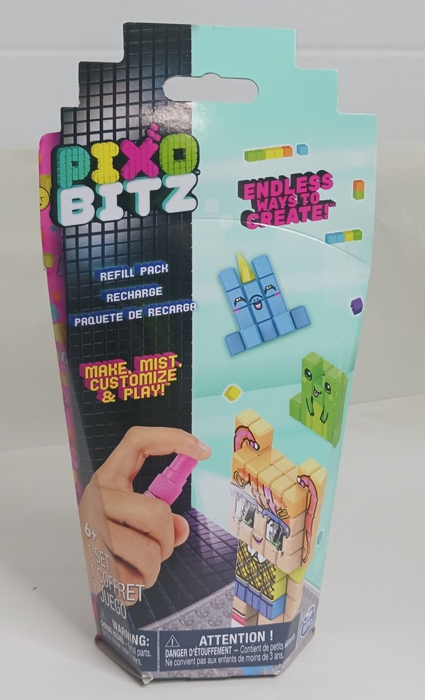 Spin Master Pixo Bitz Refill Pack Water Stick Building Blocks